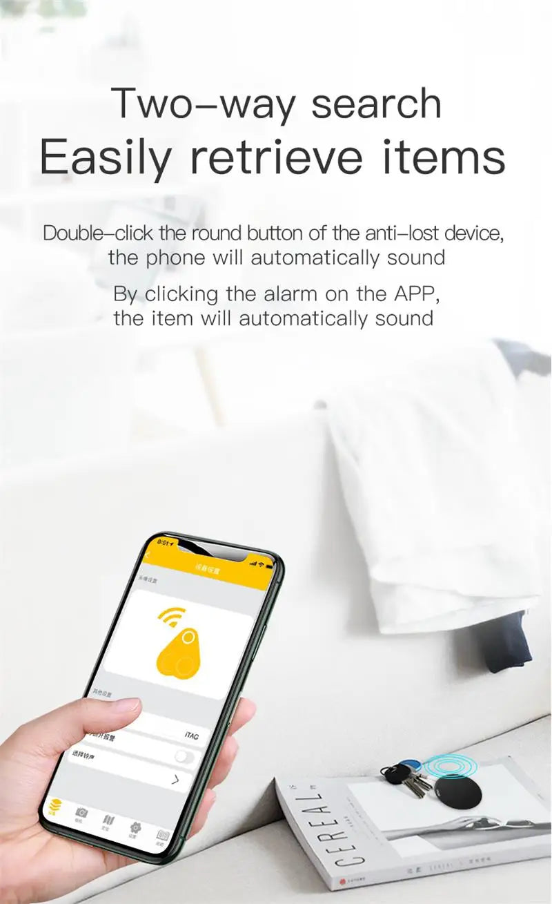Eko - Vibes Mini GPS Tracker AntiLost New 2025
